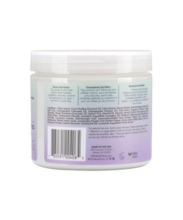 EDEN BodyWorks Lavender Aloe Hair + Body Butter 16 oz - Natural Moisturizer for Hydrating, Calming and Soothing Hair & Skin - Buy Online on GoSupps.com