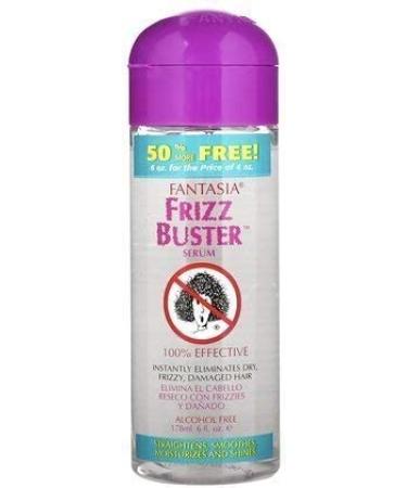 Fantasia IC Frizz Buster Serum 6 oz. - Pack of 4 | Anti-Frizz Hair Serum - Buy Online on GoSupps.com