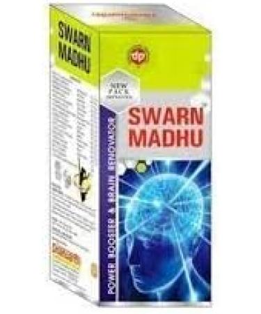 Dhanwantari Pharmaceuticals Swarn Madhu Power Booster and Brain Renovator 180 ml - Buy Online on GoSupps.com