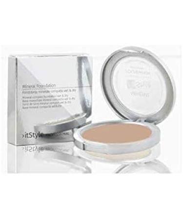  ITSTYLE WET & DRY COMPACT MINERAL POWDER FOUNDATION SAND COLOR DUAL USE FOUNDATION POWDER COVERING OR VERSION POWDER VEIL (Sand) - Buy Online on GoSupps.com