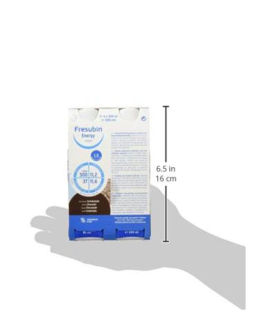 Fresenius Kabi Energy Drink Chocolate - 6x4x200 ml (Pack of 24) | Buy Internationally Online - Buy Online on GoSupps.com