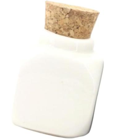 minkissy 3pcs Nail Cup Gratitude Jar Manicue Cups Powder Bottle Jar Dappen Dish Empty Bottles Nail Art Ceramic Cup Container Bottle Refillable Empty Bottle Soap Tin Wooden White Manicure - Buy Online on GoSupps.com