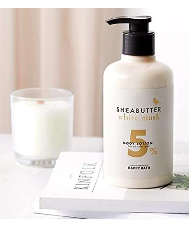 Vta Happy Bath Shea Butter Body Lotion - White Musk Flavor 500ml | Moisturizing Skincare for All Skin Types - International Shipping Available - Buy Online on GoSupps.com