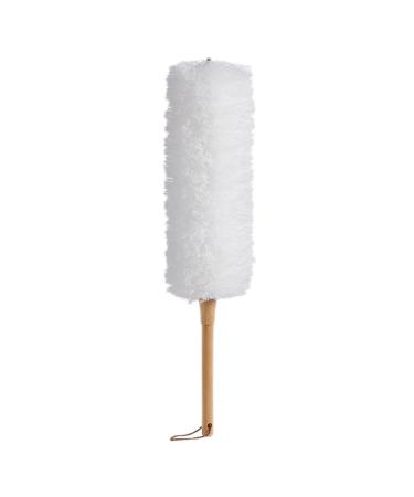 Dusting Duster Household Wooden Handle Electrostatic Dusting Duster(White) Free Size White
