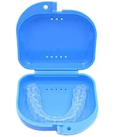 Mebamce 2pcs Breathable Portable Denture Orthodontic Dental Retainer Box False Teeth Storage Container Mouthguard Case for Most retainers Transparent Holder Denture Ear Plugs Ear Buds - Buy Online on GoSupps.com