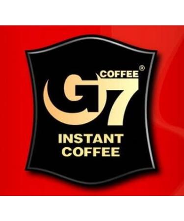 Trung Nguyen G7 3-in-1 Instant Coffee - 100 Single Serve Packets | Roasted Ground Coffee Blend with Creamer and Sugar | 16g Stick | Compatible with Various Brewing Methods | Original Flavor | 100 Count - Buy Online on GoSupps.com