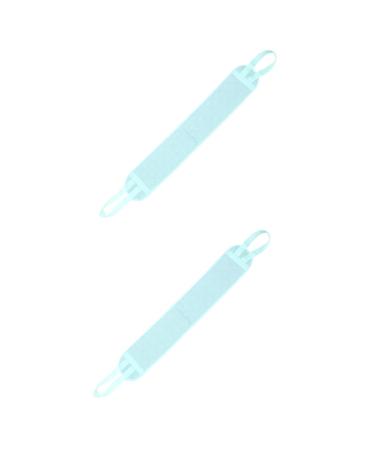 Didiseaon 2 Pcs Bathroom Accesories Size Hanger Tags Back Rub Towel Remover Back Shower Towel Training Treat Pouch Back Scrubber for Shower Loofah Back Scrubber Back-Pulling Towel 1 Count (Pack of 1)