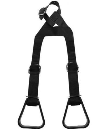 Showman Heavy Duty Adjustable Buddy Stirrups in Black - Nylon Construction - Buy Online on GoSupps.com
