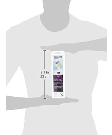 Philips Sonicare DiamondClean Compact Toothbrush Heads - Pack of 4 (HX6074/26) - Buy Online on GoSupps.com