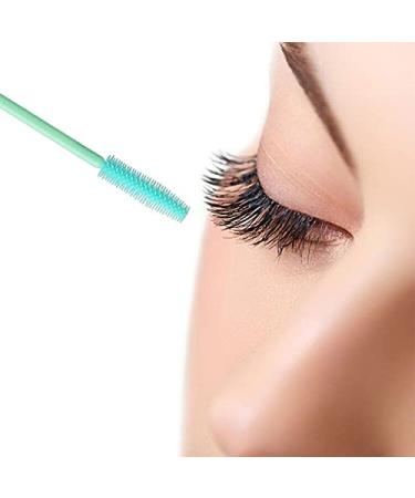 Buy G2plus 100 pcs Silicone Eyelash Brushes - Disposable Mint Green Mascara Magic Bars for Perfect Eye Makeup Tools - Buy Online on GoSupps.com