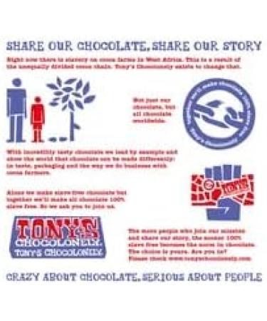  Tony's Chocolonely Tony's Chocolonely - Whole milk chocolate with Brezel and Toffee - Table caramel chocolate - 42% cocoa - 180g - Fair trade chocolate Belgium - Buy Online on GoSupps.com