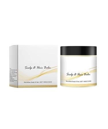 Baume stimulant pour le cuir chevelu et les cheveux nourrit le cuir chevelu cr me nourrissante au karit et aux cheveux soin nutritif pour tous les types de cheveux (1 pi ce) 1 pi ce.