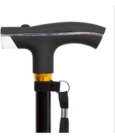 SilteD Canes Elderly Cane Crutches LED Lighting Height Adjustable Four-Feet Robust and Durable Walking Assistance Walking Stick - Buy Online on GoSupps.com