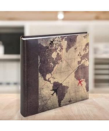 Kenro HOL124 Global Traveller Memo Photo Album - Brown, 200 Photos, 7x5 Inch - Buy Online on GoSupps.com