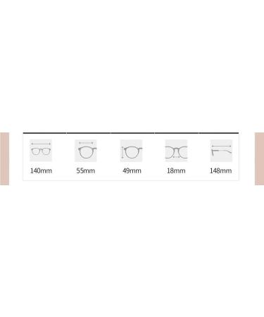Zhuyiqz Large Anti-Blue Light Reading Glasses - Ultra-Light Glare-Free +200 Tea Color for Comfortable Reading - Buy Online on GoSupps.com