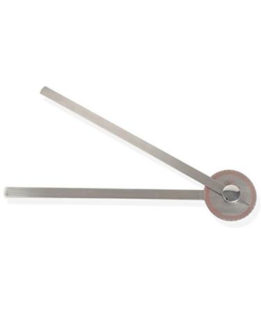 Gima Goniometer with Long Arms | Stainless Steel Joint Measurement Tool - 35 cm & 14-inch 360 | Precision Goniometer for Accurate Joint Angles - Buy Online on GoSupps.com