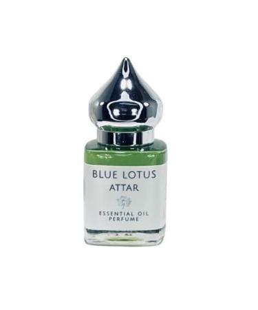 Blue Lotus Attar NATURAL Absolute 15 ml Essential Oil Perfume Vegan Gluten Free Alcohol Free Phthalate Free Parabin Free