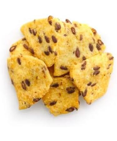 Yupik Mini Corn & Flax Seed Chips 400 g Gluten-Free Kosher Vegan Salted Corn Chips Savory Crackers with Flax Seeds Source of Fiber Crunchy Snack Ideal for Dips 0.4 kg (Pack of 1) - Buy Online on GoSupps.com