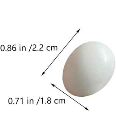 10Pcs Plastic Eggs - Simulated Bird Eggs for Parrots & Racing Pigeons | Bird Supplies Worldwide Shipping - Buy Online on GoSupps.com