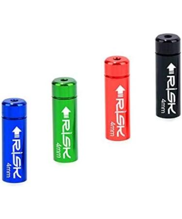 Juscycling 4mm Aluminum Alloy Bike Derailleur Shifter Cable Housing End Caps Ferrules 10pcs - Black - Buy Online on GoSupps.com