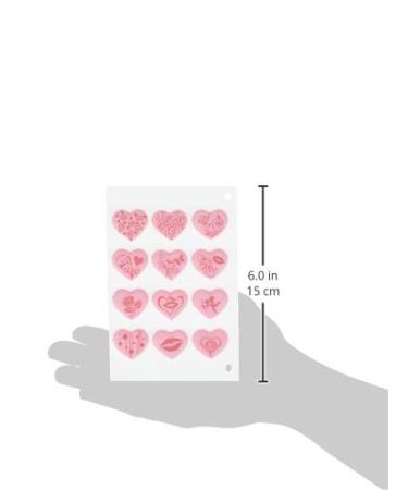 G nthart Sugar Hearts - Pink & White Motif | Buy 132g Pack Internationally - Perfect for Baking & Decor - Buy Online on GoSupps.com