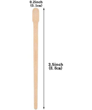 100 Pcs Waxing Wooden Spatula Set - Eyebrow Wax Applicators & Hair Removal Sticks for Smooth Skin - Buy Online on GoSupps.com
