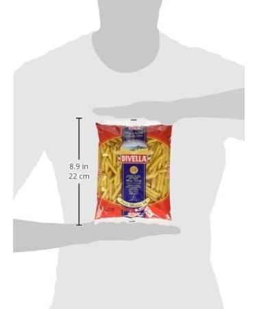 Italian Gourmet E.R. Divella Penne Mezzani N. 34 Durum Wheat Semolina Pasta 500g + Italian Gourmet Tomato Pulp Box 400g - Buy Online on GoSupps.com