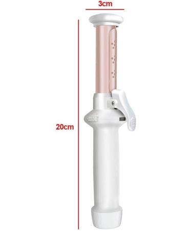 Mini Cordless Curling Iron - 2 in 1 USB Rechargeable Ceramic Hair Curler & Straightener for Travel - 30W Wet & Dry Hair Styling Tool - Buy Online on GoSupps.com
