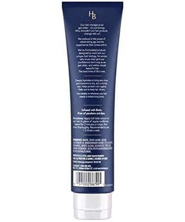 Hair Biology Deep Hydration Mask with Biotin - Moisturizing Treatment for Dull, Dry, and Damaged Hair - Color Protection - Paraben and Dye Free - 5 fl oz - Buy Online on GoSupps.com