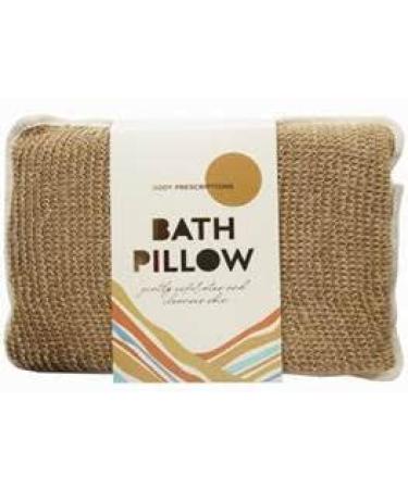 Hemp Natural Bath Pillow  Gently Exfoliates & Cleanses Skin  Soft & Relaxing  for Spa & Home