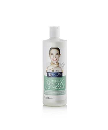 Premium massage oil menthol and guarana 500ml