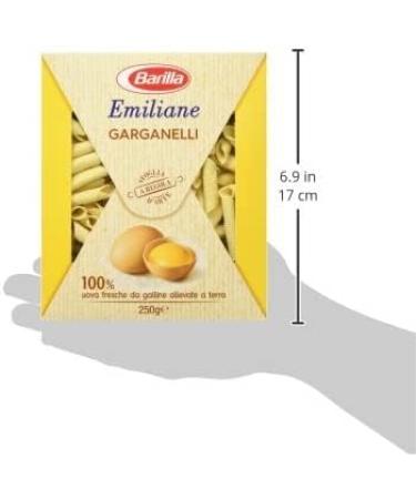 5x Barilla AllUovo Emiliane Garganelli n 180 noodles with egg 250 g - Buy Online on GoSupps.com