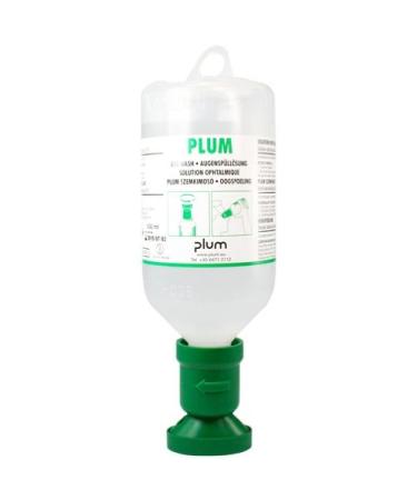Eyewash solution 500 ml with eye bowl NaCl PLUM
