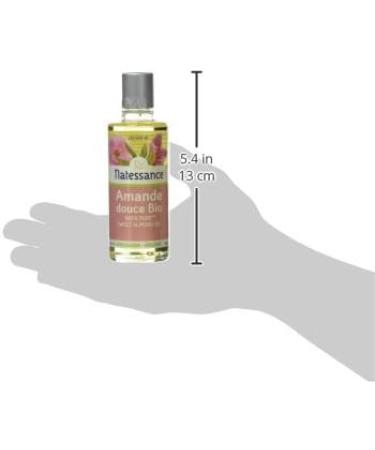 Natessance Organic Sweet Almond Oil 100ml - Buy Online on GoSupps.com