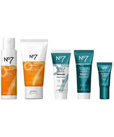 No7 The Skincare Discovery Collection Gift set + Free Merry Xmas 3D Key Rings- XMAS Gift Set Christmas Present Birthday Gift - Buy Online on GoSupps.com