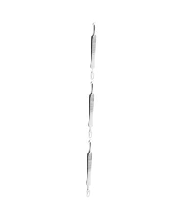 Healeved 9 Pcs Clip Remover Pimple Blackhead Tweezers Kit Pimple Tools Pimple Extractor Stainless Steel