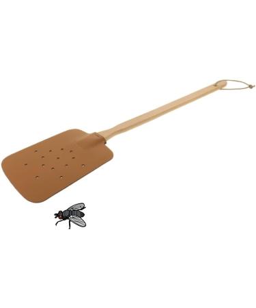 Buy 3x Hofmeister Fly Clappers - Beech Wood & Leather 47.5 cm - 100% Hit Rate Mosquito Rackets from Europe - Buy Online on GoSupps.com