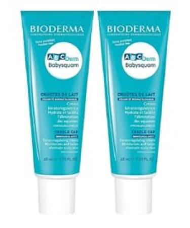 Bioderma |Abcderm Babysquam |Removing milk crust |Intensive moisture |regulates sebum production |Clean scalp |odorless |leaves no greasy hair 2 x 40 ml