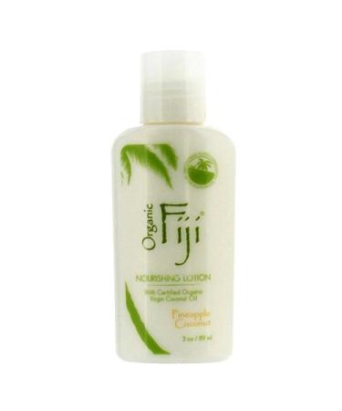 Organic Fiji Nourishing Lotion  Pineapple Coconut - 3 Oz