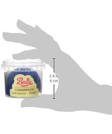 Beau Blue Flowerpaste Icing 100g - Cornflower Blue | Top-Quality Edible Icing for Cake Decorating - Buy Online on GoSupps.com