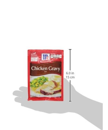 McCormick Chicken Gravy Mix 0.87 oz (Pack of 24) - Delicious and Convenient Chicken Gravy Mix - Buy Online on GoSupps.com