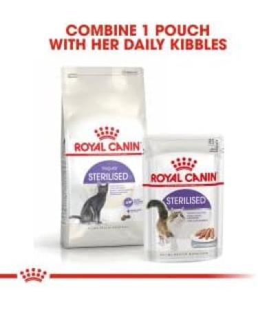 Royal Canin Sterilised 27 Dry Adult Cat Food 4kg - Buy Online on GoSupps.com