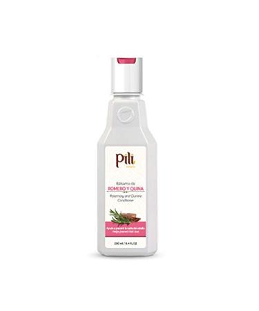 Pili Natural Rosemary and Quinine Conditioner - Romero y Quina Balsamo - Strengthen hair follicles, Prevents Hair Loss and Helps to Improve Growth.