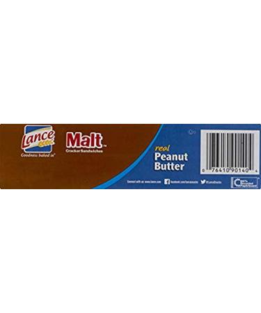 Lance Malt Crackers with Real Peanut Butter - 24 Individual Packs (3 Boxes) - Buy Online on GoSupps.com