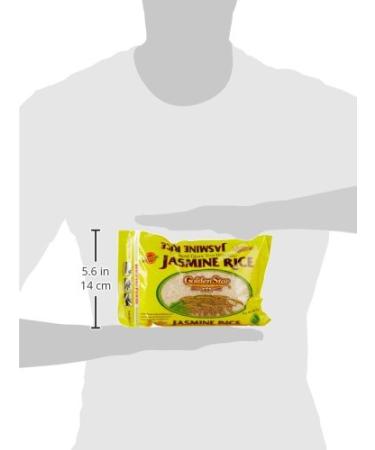 Golden Star Jasmine Rice 32 Oz - Fragrant Thai Rice for Authentic Asian Cuisine - Buy Online on GoSupps.com
