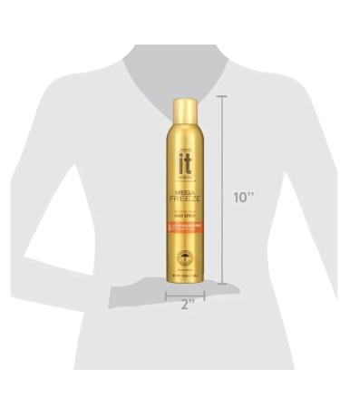 F'reeze IT Mega Freeze Hair Spray Extreme Hold 10 oz (2 Count) - Buy Online on GoSupps.com