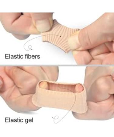 DYKOOK Big Toe Protectors - Fabric Gel Caps for Corns, Callus, Bunion Pain Relief (6 PCS) - Buy Online on GoSupps.com