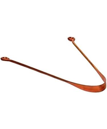 Etheric Pure Copper Tongue Cleaner Set of Six - Premium Oral Hygiene Tool for Fresh Breath | International Shipping Available - Buy Online on GoSupps.com