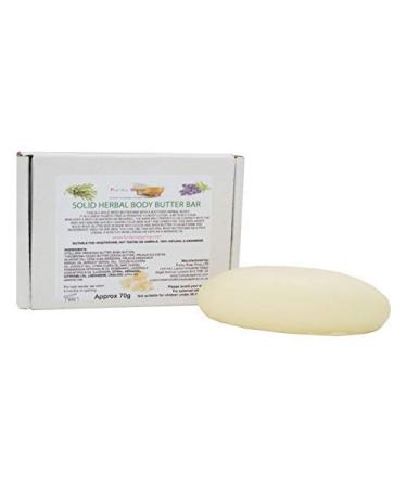 Solid Herbal Body Butter bar 70g Natural and Plastic Free