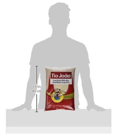 Tio Joao Long Grain White Rice 10 lbs - Premium Quality Brazilian Arroz Tio Joao 4.54kg - Buy Online on GoSupps.com